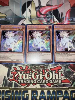 3x Ash Blossom & Joyous Spring Secret Rare RA04-EN025 Yugioh Playset - Image 1