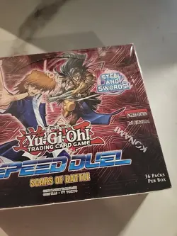 Yugioh Speed Duel: Scars of Battle Booster Box Factory Sealed 1st Edition - Image 2