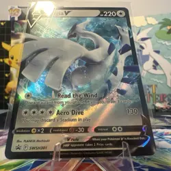 Pokemon Card - Lugia V SWSH301 Sword & Shield SWSH Black Star Promo Holo NM - Image 2
