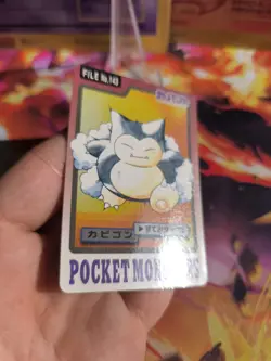 Pokemon Card Card Pocket Monsters Carddass 1997 Japanese NM Snorlax Relaxo - Image 4