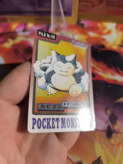 Pokemon Card Card Pocket Monsters Carddass 1997 Japanese NM Snorlax Relaxo - Image 5