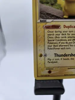 Pokemon Ditto Pikachu EX Delta Species 63/113 Non Holo 2005  - Image 4