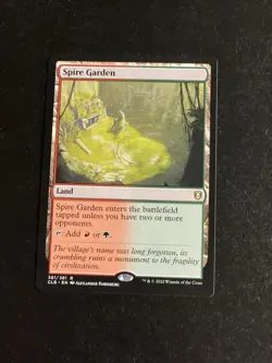 MTG - NM - Spire Garden - Commander Legends: Battle for Baldur's Gate - Image 1
