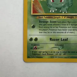 Pokemon TCG Southern Islands Ivysaur 05/18 Regular (MP) Vintage - Image 4