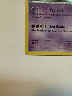 PokÃ©mon TCG Mewtwo XY Black Star Promos Holo Card XY100 - Image 4