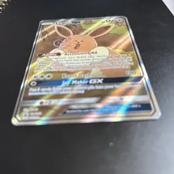 Eevee GX SM233 Full Art Promo Black Star Ultra Rare Holo Pokemon TCG Card NM - Image 2