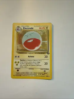 PokÃ©mon TCG Electrode Jungle 2/64 Holo Card Unlimited Holo Rare - Image 1