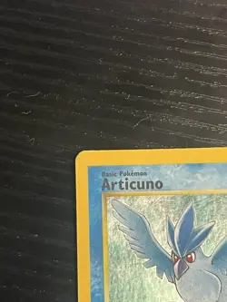 Pokemon TCG Articuno 2/62 Fossil Holo Set  Rare Card Vintage WOTC 1999 MP - Image 3