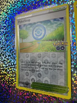 Pokemon TCG GO Common Reverse Holo 059/078 Bidoof (Peelable Ditto) - Image 5