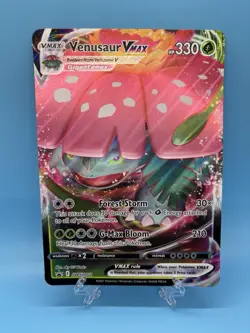 JUMBO Venusaur VMAX SWSH102 NM â€“ Black Star Promo Oversized PokÃ©mon Card - Image 1