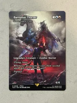 Barnabas Tharmr - Kraum, Ludevic's Opus (Showcase) 56 MTG Final Fantasy FCA - NM - Image 1