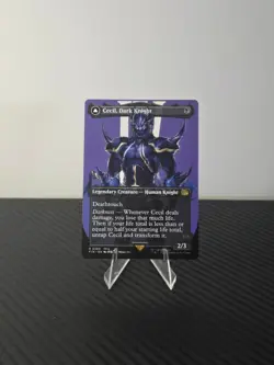 MTG Cecil, Dark Knight / Cecil, Redeemed Paladin #380 Borderless - Image 1