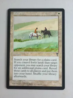 Magic The Gathering Tithe Visions MTG NM - Image 1