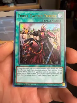 Yugioh Triple Tactics Thrust RA03-EN072 1st Edition Ultra Rare NM  - Image 1