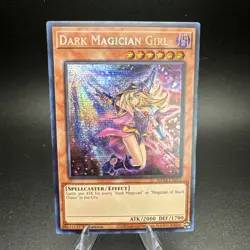Yugioh Dark Magician Girl MP24-EN053 Prismatic Secret Rare 1st Ed NM - Image 1