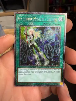 YUGIOH SKY STRIKE MOBILIZE ENGAGE! RA03-EN269 1ST PLATINUM SECRET - Image 1