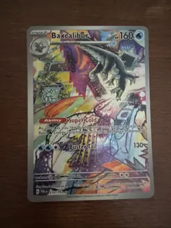 PokÃ©mon TCG Baxcalibur Card 210/193 IR Sv02: Paldea Evolved 2023 - Image 2