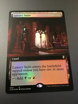 MTG Commander Legends Baldur's Gate #602 Luxury Suite Extended Art Foil NM - Image 1