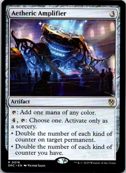 Aetheric Amplifier - 18 - Commander: Aetherdrift - Magic MTG - NM - Image 1