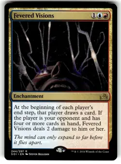 Fevered Visions Shadows over Innistrad Regular MTG NM - Image 1