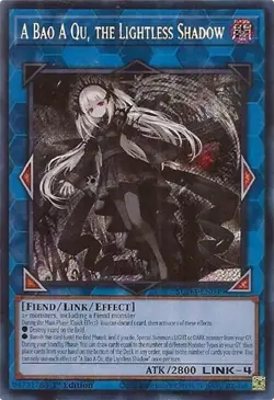 Yugioh A Bao A Qu, The Lightless Shadow SUDA-EN049 1st Edition Secret Rare - Image 1