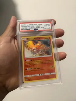 2017 Pokemon Black Star Promo Shining Ho-Oh Holo #SM70 PSA 10 GEM MINT  - Image 1