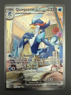 Quaquaval ex 260/193 Sv02: Paldea Evolved Holo Pokemon TCG - NM - Image 1