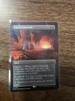 MTG Ugin's Labyrinth (Borderless) Modern Horizons 3 NM - Image 1
