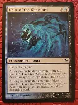 MTG Helm of the Ghastlord x1 NM ~Shadowmoor (Magic the Gathering)*Free Shipping* - Image 1