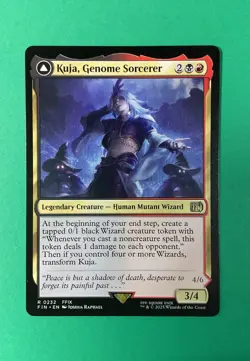 Kuja, Genome Sorcerer #0232 Final Fantasy Magic The Gathering MTG - Image 1
