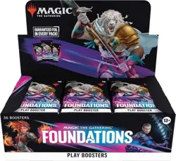 Foundations Play Booster Box Display FDN MTG New Factory Sealed - Image 1