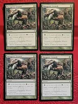 MTG Mutagenic Growth x4 NM ~New Phyrexia (Magic the Gathering)*Free Shipping* - Image 1
