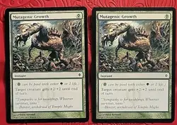 MTG Mutagenic Growth x4 NM ~New Phyrexia (Magic the Gathering)*Free Shipping* - Image 3