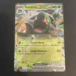 Torterra ex 012/162 Holo SV: Temporal Forces Pokemon TCG NM 2024 - Image 1