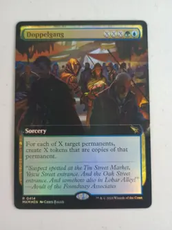 Magic The Gathering Doppelgang - Foil - Extended Art MTG NM - Image 1