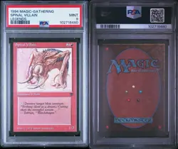 SPINAL VILLAN Legends PSA 9 Graded Vintage MTG - Image 3