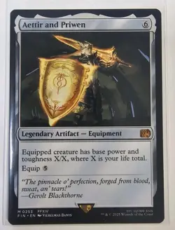Mtg - Aettir and Priwen - FINAL FANTASY (FIN) - Mythic - NM - Image 1