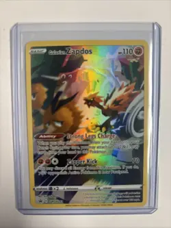 Galarian Zapdos SWSH283 Crown Zenith Black Star Promo Pokemon TCG NM - Image 1