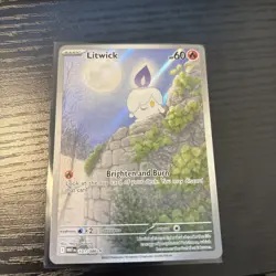 Pokemon TCG - Litwick - 101/086 - Illustration Rare - SV: White Flare - Image 2