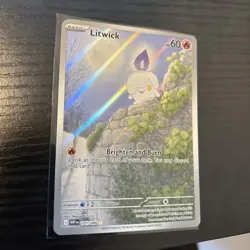 Pokemon TCG - Litwick - 101/086 - Illustration Rare - SV: White Flare - Image 3