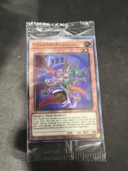 Parasite Paracide LART-EN043 Ultra Rare Yugioh Promo Sealed Near Mint TCG - Image 1