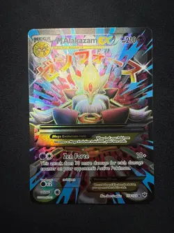 Mega M Alakazam EX Full Art Holo 118/124 XY Fates Collide Near Mint PokÃ©mon Card - Image 15