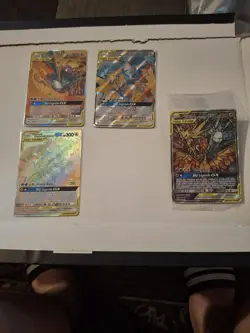 Hidden Fates Moltres Zapdos Articuno GX Full Card Set Wirh Sealed Promo - Image 1