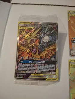 Hidden Fates Moltres Zapdos Articuno GX Full Card Set Wirh Sealed Promo - Image 2