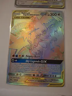 Hidden Fates Moltres Zapdos Articuno GX Full Card Set Wirh Sealed Promo - Image 4