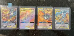 Hidden Fates Moltres Zapdos Articuno GX Full Card Set Wirh Sealed Promo - Image 1