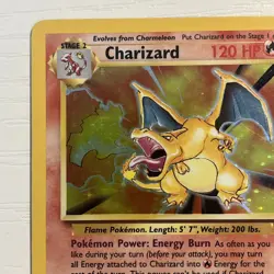 Charizard 4/102 Base Set Holo Rare PSA 4 Vintage Pokemon Card - Image 5