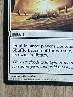 Awesome Magic The Gathering MTG Card Beacon Of Immortality 6/165 MP - Image 5