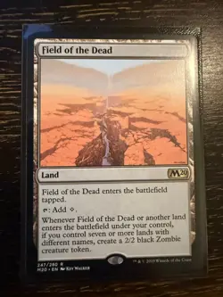 MTG - Field of the Dead - Core Set 2020 (M20) - NM - Image 1