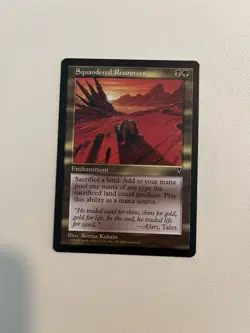 Squandered Resources - MTG - Visions - Magic: The Gathering - Image 1